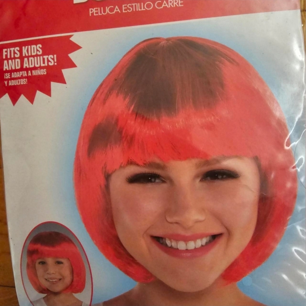 Red Bob Wig